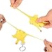Acekid Stress Relief Vent Tricky Toys Squeeze Chicken Laying Egg Key chain, Pack of 3