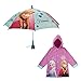 Disney Girls' Little Assorted Characters Slicker and Umbrella Rainwear Set, Frozen Purple, Age 4-5