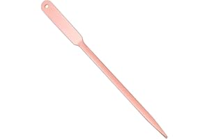 Letter Opener,Envelope openers Plastic Razor Blade Paper Knife-Sharp Slitter Set for Home,Office and etc (Rose Gold, 9inch)