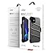 Zizo Bolt Cover - Case for iPhone 11 with Military Grade + Glass Screen Protector & Kickstand and Holster (Metal Gray/Black)
