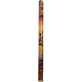 Didgeridoo Bamboo (Burn-Paint Didge only) | Didgeridoo designed for deep drone tones and musical practice; key details: Bamboo, Painted, Burned.
