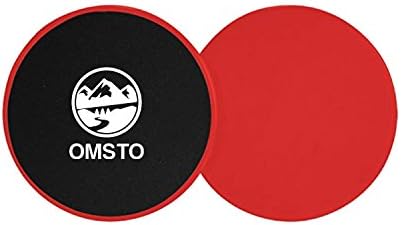 Gliding Discs – Exercise Core Sliders – Dual Sided Core Sliders for Home & Gym Workouts – For Multiple Surfaces – Full Body Training – Pack of Two Sliders with Travel Case – Great Holiday Present
