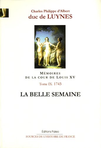 Mémoires sur la cour de Louis XV