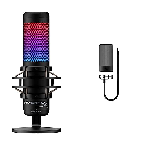 Bundle of HyperX QuadCast S – RGB USB Condenser