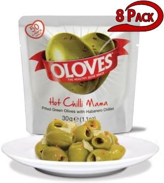 Milas Oloves Hot Chilli Mama -- 1.1 oz Each / Pack of 8