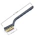 SUBANG 8 Pieces Wire Brush for Cleaning Welding Slag and Rust, Brass Stainless Steel Bristles with Curved Handle, 7 Inches