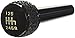 Drake Off Road JP-180012-BK Black 6-Speed Shift Knob for Jeep TJ/JK