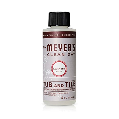 Mrs. Meyer's Tub and Tile Cleaner Concentrate Variety Pack, 1 Empty Foaming Trigger Bottle, 2 Tub and Tile Concentrate Lavender , 3 CT