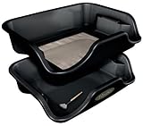 TrimBin HM764002-BLK Trim Tray 2-Part System, 17" &times; 15" &times; 2.5", Black