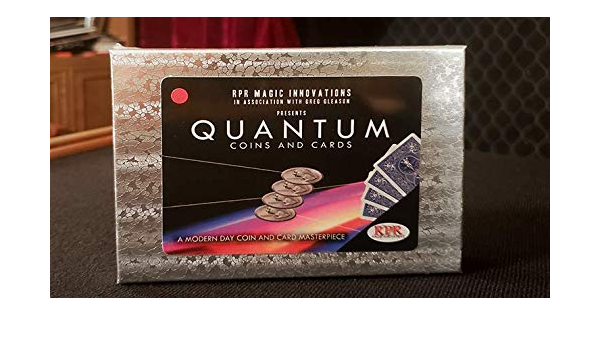 Amazon Com Quantum Coins Us Quarter Blue Card Gimmicks And Online Instructions By Greg Gleason And Rpr Magic Innovations Toys Games