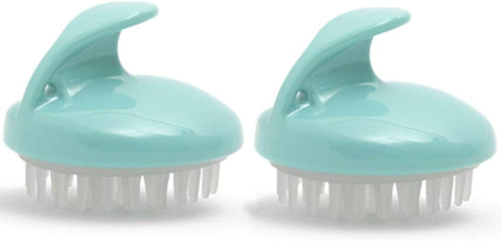 Kaliove Hair Comb Massage Brush,[Wet & Dry] Manual Head Scalp Massage Brush,Care for The Scalp, Exfoliate and Remove Dandruff,Blue