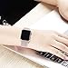 YANCH Compatible with for Apple Watch Band 42mm 44mm, Soft Silicone Sport Band Replacement Wrist Strap Compatible with for iWatch Nike+,Sport,Edition,M/L,Pinksand