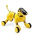 HearthSong Gizmo The Voice Controlled Robotic Dog – Electronic Pet Toy for Kids – 13 L x 5 W x 7″ H, Yellowthumb 1