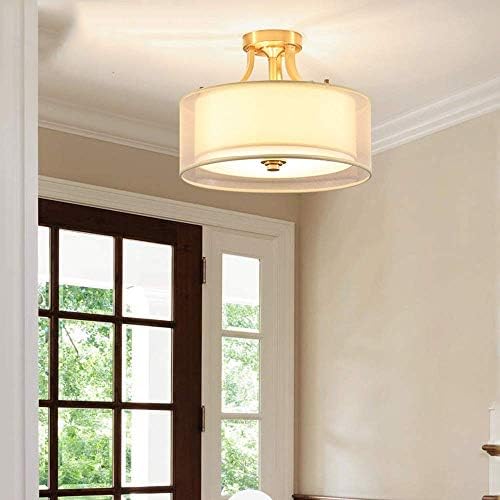 Bzm Zm 新作 人気 モダンな照明銅シーリングランプ研究クリエイティブランプ人格シンプルバルコニーアイルランプ寝室ラウンドランプe27