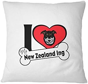 Fornate NEW ZEALAND ING DOG I love my bone Sofa Bed Home Decor Pillow Cover Pillow & Cover Set