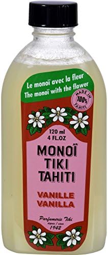 2 Pack of Monoi Tiare Tahiti Coconut Oil Vanilla - 4 fl oz