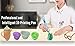MagicBiu 3D Pen with PLA Filament Refills 3D Drawing Printing Printer Pens Bonus 6 Colors 60 Feet PLA Stencil for Kids and Adults Arts Crafts Model DIY, Compatible with PLA Non-Clogging