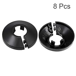 uxcell 16mm Pipe Cover Decoration PP Radiator