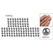 uxcell 100 Pcs Bicycle Replacement Silver Tone Steel Bearing Ball 6mm Diameter