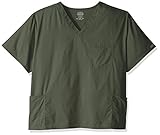 Cherokee Men's Big and Tall Ww Core Stretch Unisex V-Neck Scrub Top