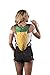 PAKS & REC. HYDRATION PACKS Backpack with Fun Pineapple Design | 2L Water Bladder | Water Pack Perfect for Music Festivals, Raves, Concerts, Hiking, Biking, Running, Camping, Skiing & Outdoor Sports