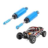 Hacloser 2pcs Upgrade Metal Parts Front Shock Absorber For FY-01/02/03/04/05 WLtoys 12428