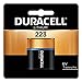 Duracell DL223ABPK Ultra High Power Lithium Battery, 223, 6V, 1/EA