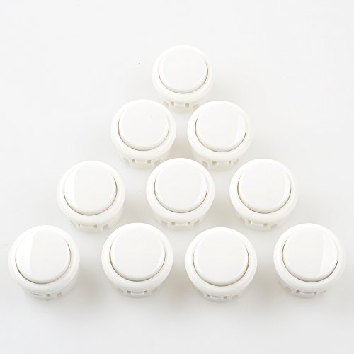 EG Starts OEM 10x Arcade 30mm Push Buttons Perfect Replace 