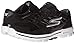Skechers Performance Men's Go Walk 3 Compete Lace-Up Walking Shoe, Black/White, 8.5 M US