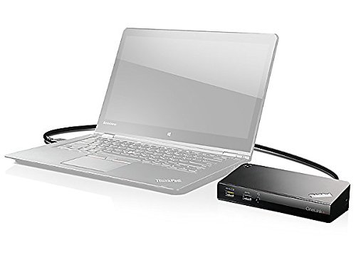 Lenovo ThinkPad Onelink Plus Dock ( 40A40090US , USA Retail Sealed and Packaged ) Includes 2 Prong 90w Ac Adapter