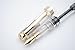Wing Sung 698 Piston Fountain Pen (Transparent with Golden Clip)