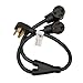 Parkworld NEMA 14-30 Splitter, 240V Splitter Dryer 14-30P Male Plug to (2) 14-30R Female Receptacle, Dryer 4-Prong 30 AMP 14-30 Dryer Y Adapter Cord (3FT)