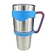 Tumbler Handle, Colorful POPO Handle for Yeti Rambler 30 Oz Tumblers, Rtic, Sic Cup and more (30 Oz, Blue)