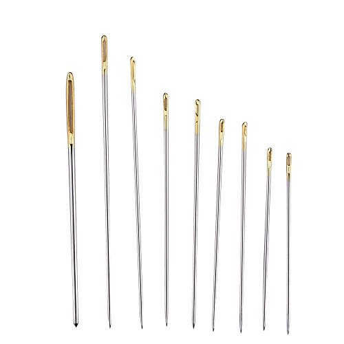 image for HONEYSEW 30-Count Assorted Hand Sewing Needles Set ,3 Packs