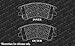 Max Brakes Front & Rear Premium Brake Kit [ OE Series Rotors + Ceramic Pads ] KT091743 Fits: 2003-2005 Mazda 6
