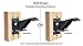 Heavy Duty Retractable Workbench Casters | Durable All Steel Electrocoating Finish | Anti-Slip Foot Pedal | 4 Pack (400lbs) | Locking Worktable Caster Wheels Kit | 360 Swivel Casters