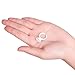 300 PCS Makeup Rings Disposable Plastic Nail Art Glue Eyelash Extension Rings