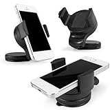 BoxWave Kogan Agora 4G TinyMount - Fully Adjustable, 360 Degree Rotatable Windshield Car Mount Holder for Kogan Agora 4G