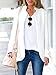 Choies Women's Fashion Casual Long Sleeve Slim Office Blazer with Stand Collar