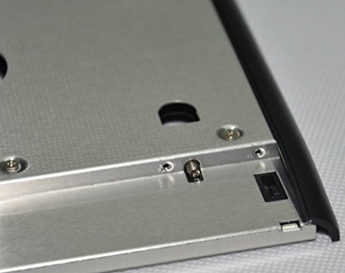 Deyoung 2nd HDD SSD Hard Drive Caddy Adapter for HP Elitebook 2530p 2540p with Matched Bezel