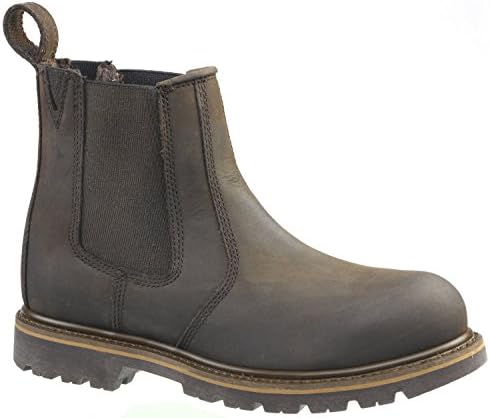 Buckler Buckflex B1150SM Brown Work Safety Steel Toe Dealer Boots | UK Sizes 4-13