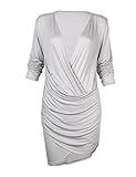 BellyLady Women Sexy Deep V-Neck Evening Night Dress