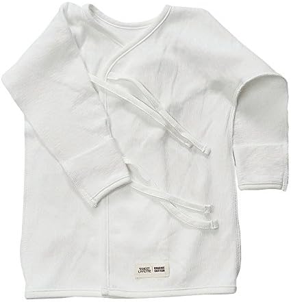 organic newborn side snap shirts