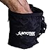 Myotek Chalk Bag and Ball Bundle for Rock Climbing, Gymnastics, Weightlifting, and Bouldering - 2oz Chalk Ball and Waist Belt Included - Large Size - Zippered Pocket for Valuables
