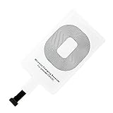 Leotu Universal Qi Standard Wireless Charging Receiver Module Patch for Iphone 5S/5/5C/6S/6SPlus/6SPlus - Micro USB Interface Port, White