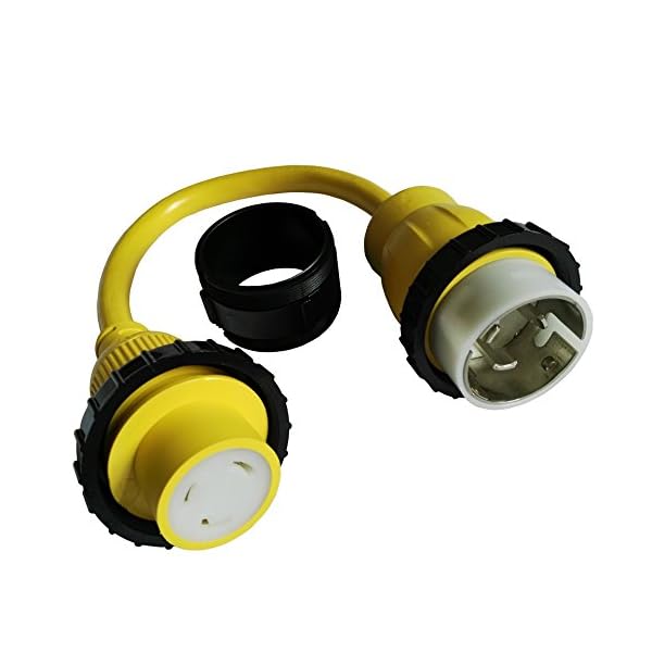 Parkworld-692019-Shore-Power-Adapter-Cord-Marine-50A-SS2-50P-male-to-RV-30A-L5-30R-female Parkworld-692019-Shore-Power-Adapter-Cord-Marine-50A-SS2-50P-male-to-RV-30A-L5-30R-female