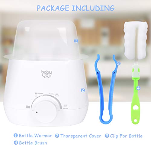 image for Baby & Joy Baby Joy 3-in-1 Baby Bottle Warmer, Food Warmer, Steam Ster