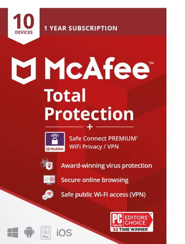 [Old Version] McAfee Total Protection w/ Safe