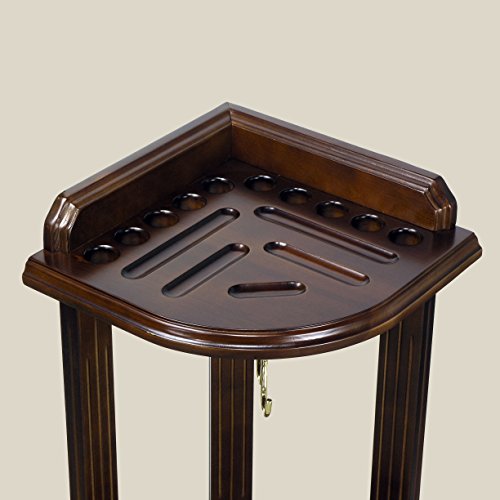 Fairview Game Rooms Corner-Style Pool Cue and Ball Stand - Thumbnail 3