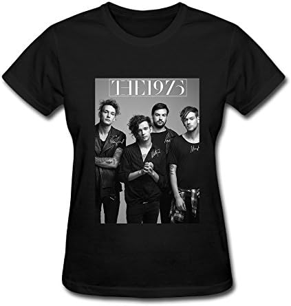 Best Black T Shirt For Women Rock Band The 1975 Tour 2016